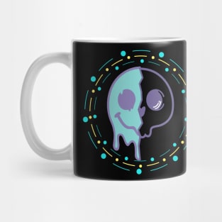 Fun Melting Smiling on Skull - Illusion Mug